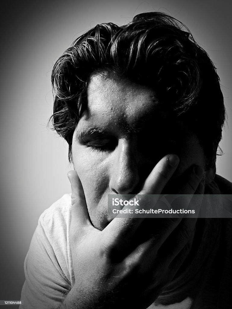 Suffering Man Stock Photo - Download Image Now - 30-39 Years ...
