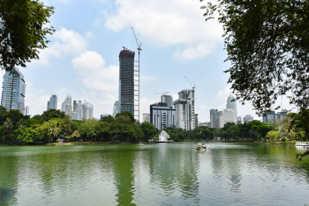 istock Construction of a new high-rise in Bangkok 1211045316