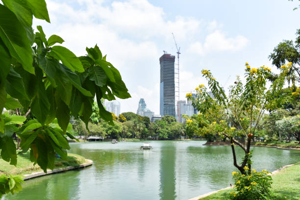 istock Construction of a new high-rise in Bangkok 1211045327
