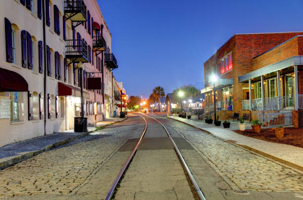 istock Savannah River Street 1211045499