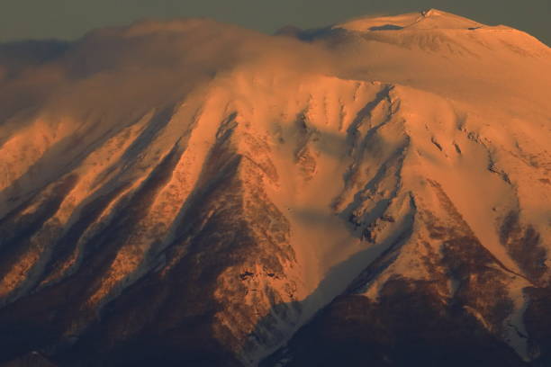 istock Iwate Mountain at sunrise 1211057204