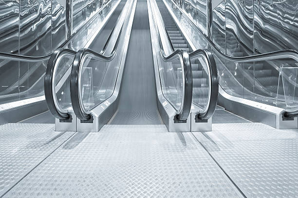 istock black moving escalator stairs inside business blue hall 121106007