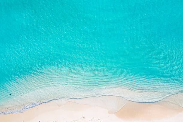 istock Aerial view of tropical beach 1211075395
