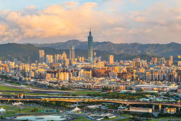 istock skyline of taipei at night 1211078507