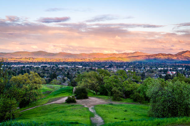 Dinosaur Hill Park at Sunset