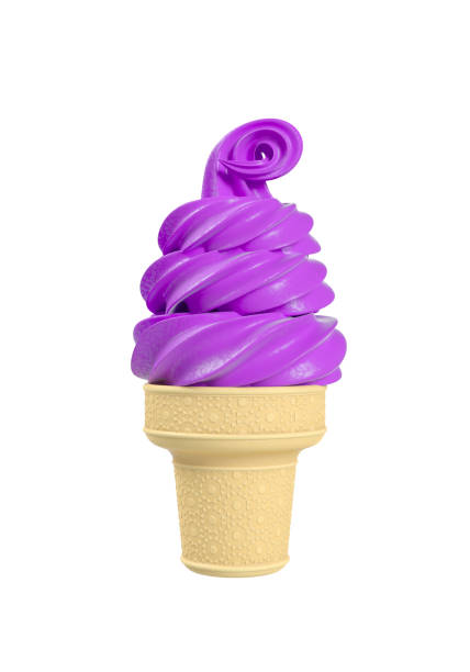 istock Berry flavored ice cream cone 1211080626