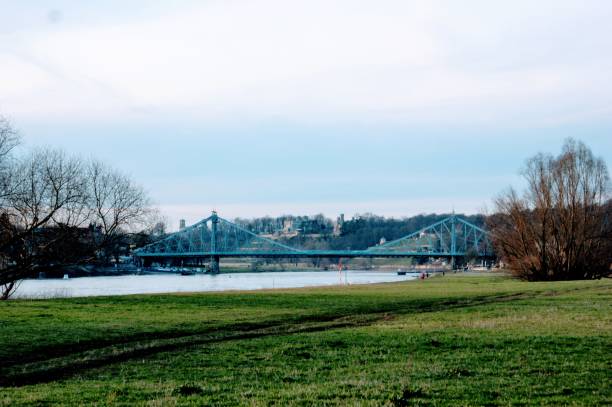 istock Blue Wonder, Blue Wonder - bridge, Dresden, Germany, Europe 1211085268
