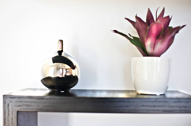 istock Interior design and a glossy vase 1211091860