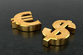 goldener-dollar-zeichen-und-euro-zeichen