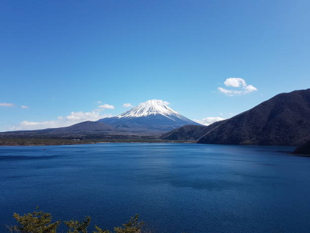 istock Mount Fuji at Lake Motosu 1211092806