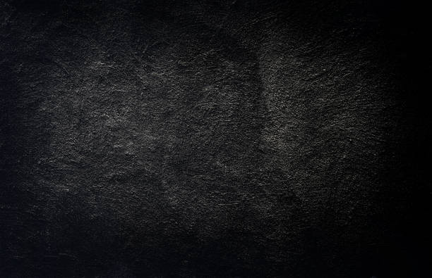 istock Black concrete wall grunge texture background for interior decoration. 1211096578