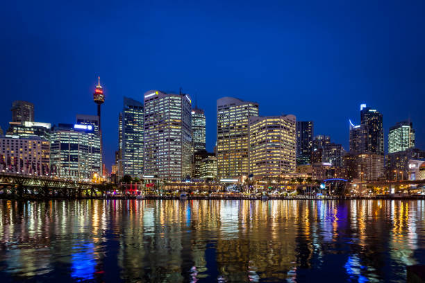 Sydney at Darling Harbour by Night