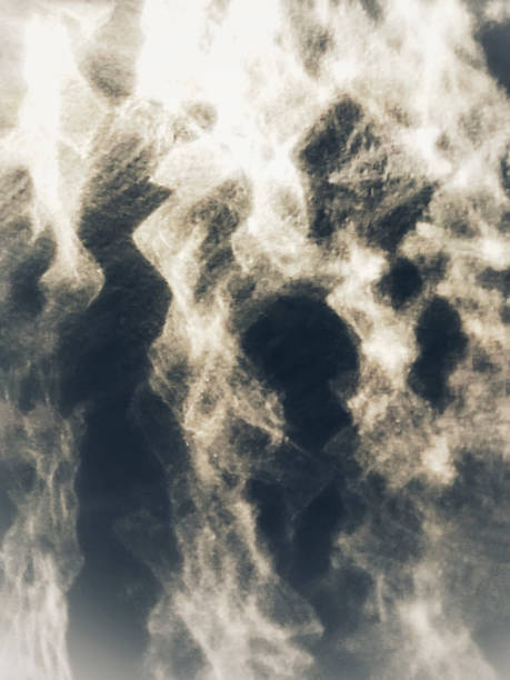 istock abstract black ,Natural light that shines through the stone floor 1211100621