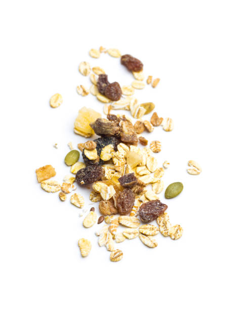 istock Healthy cereal breakfast. Mixed muesli. 1211104541