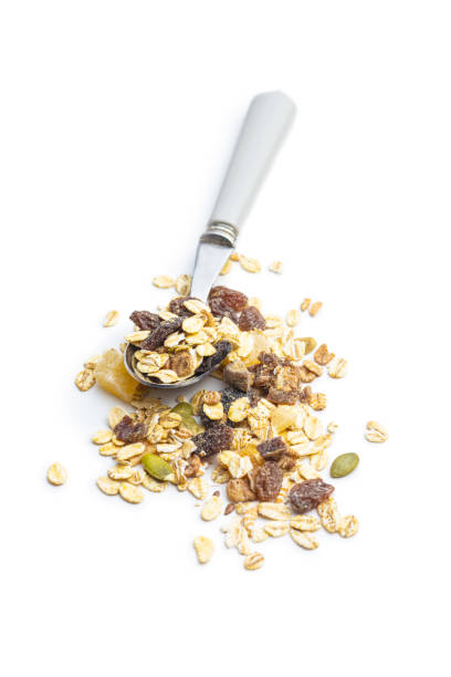 istock Healthy cereal breakfast. Mixed muesli. 1211105104