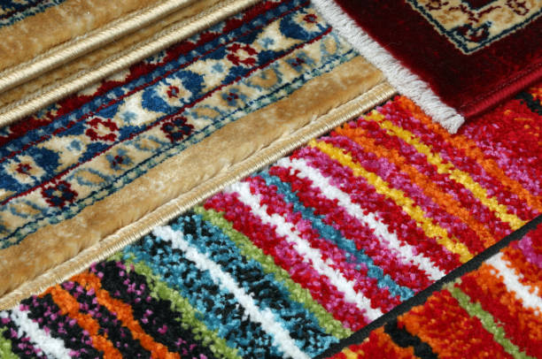 many carpets to decorate your home background of many carpets to decorate your home viscose stock pictures, royalty-free photos & images