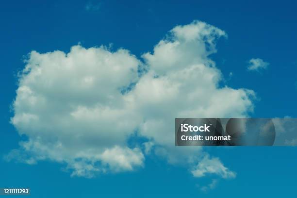 Sky With Beautiful Clouds Weather Nature Cloud Blue Stock Photo - Download Image Now