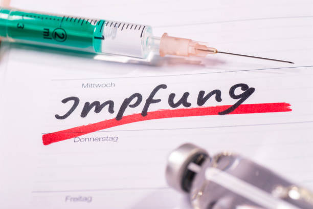 istock Date for vaccination in the calendar 1211116278