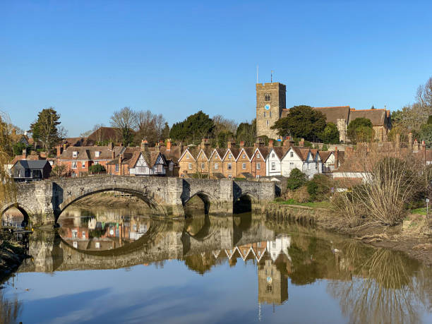istock Aylesford village in Kent, UK 1211124313