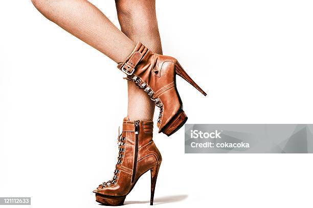 High Heels Stock Photo - Download Image Now - Adult, Brown, Close-up