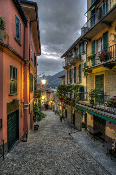 istock Morning Streetscape, Bellagio, Italy 1211129979