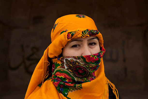 istock Woman In Scarf 121113044