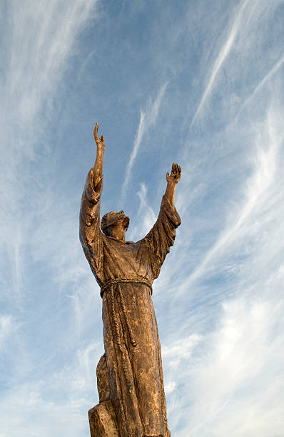 Saint Francis of Assisi Among Clouds