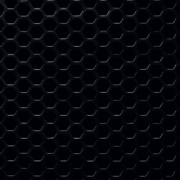 istock Black metal plate texture close-up. Background for text or design 1211141470