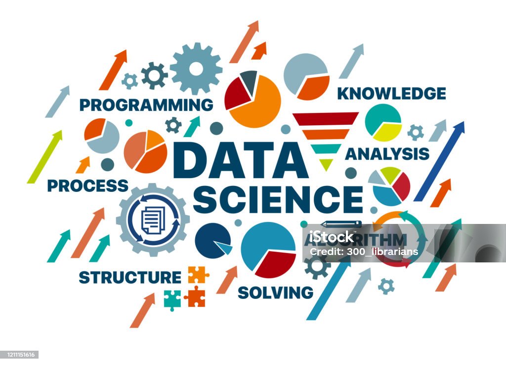 Using Science Data Image Data Science Uses Scientific Methods Stock Illustration - Download ...