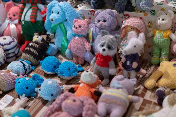 istock Various toys on the counter 1211151653