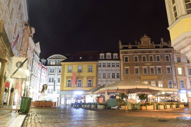 istock Downtown of Prague at night (near Old Town Square), Czech Republic 1211152368