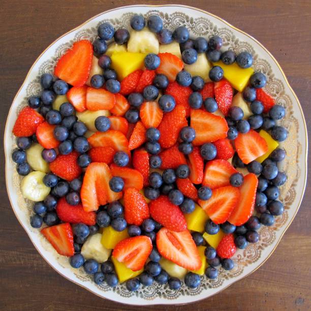 Fruit plate.