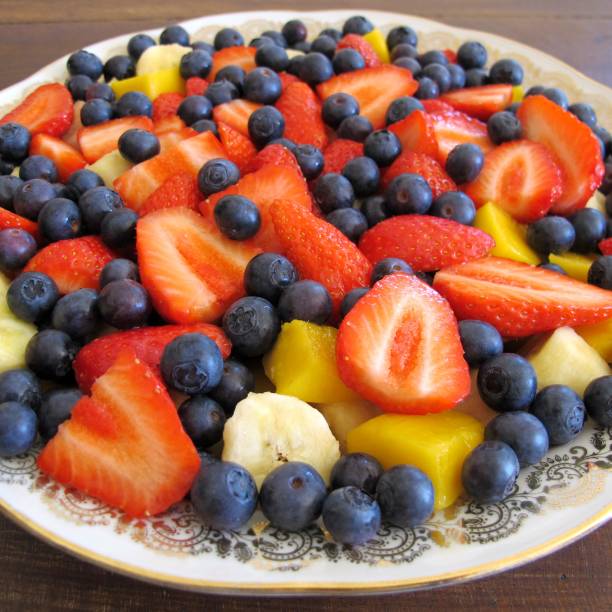 Fruit plate.