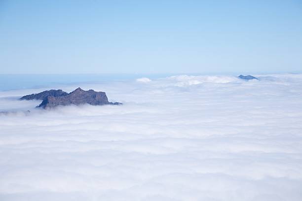 istock clouds and peaks at La Palma 121116883