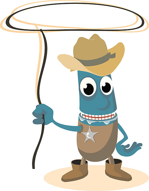 ilustraciones, imágenes clip art, dibujos animados e iconos de stock de espacio de vaquero - aliens and cowboys