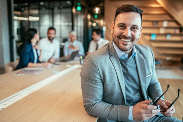 istock Businessman in the office 1211171807