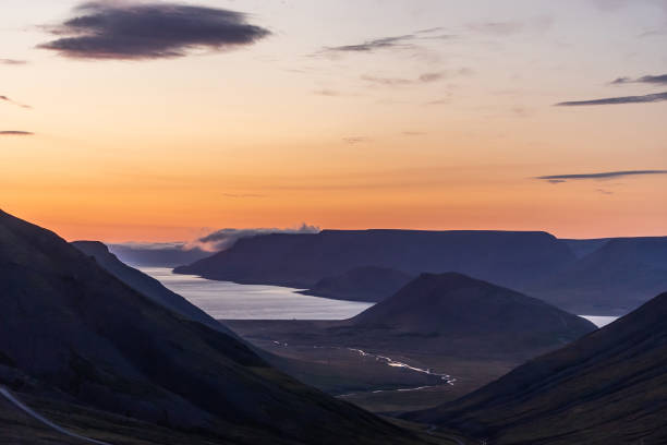 istock Summer dramatic sunset in the westfjords of Iceland. 1211174046