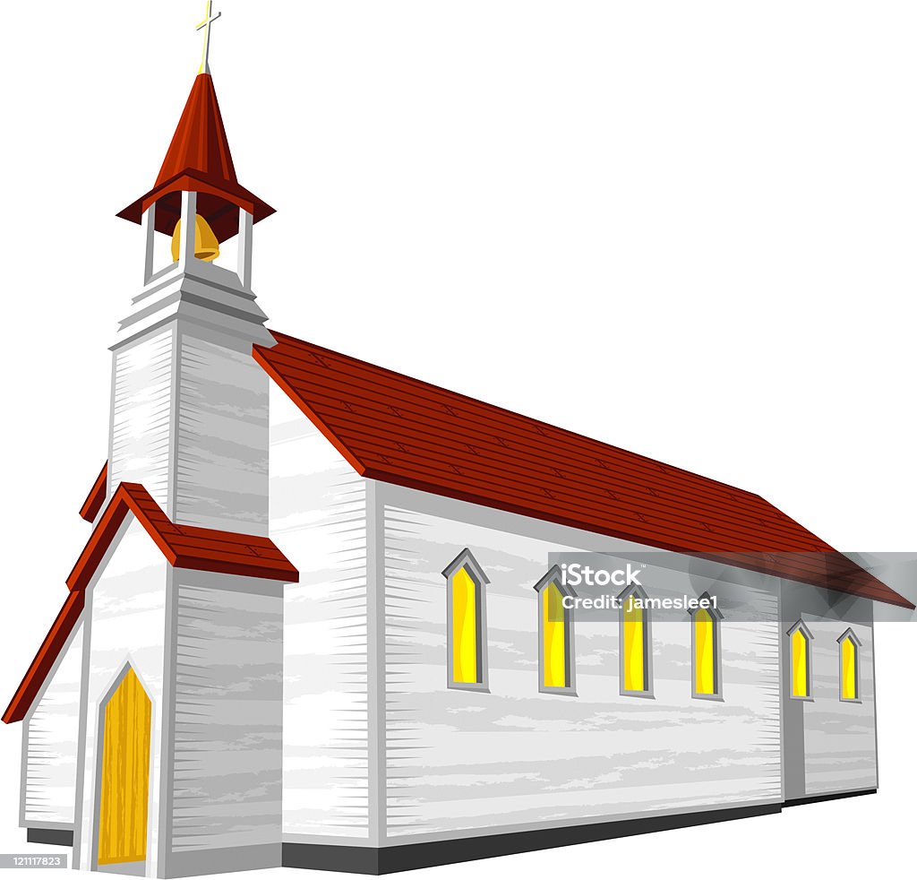 chiesa - arte vettoriale royalty-free di Architettura