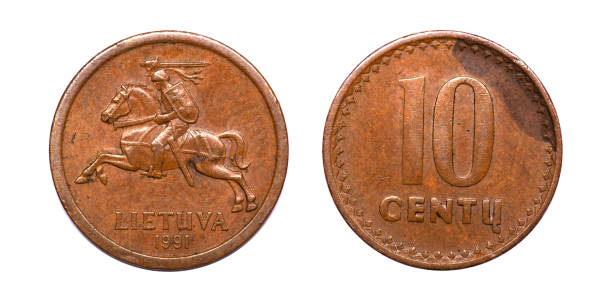 istock Coin 10 cents. Republic of Lithuania 1211178489