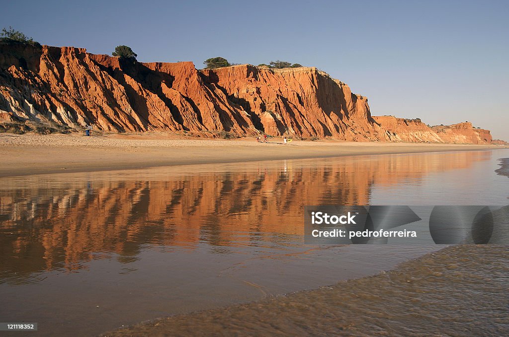 Beach in Algarve - Portugal. A beautiful beach in Algarve - Portugal. Algarve Stock Photo