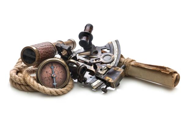istock Nautical equipment isolated on white 1211184545