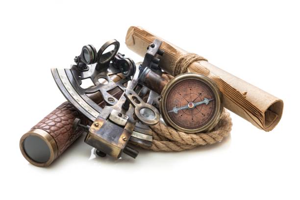 istock Nautical equipment isolated on white 1211184553