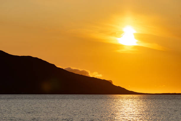 istock Summer dramatic sunset in the westfjords of Iceland. 1211191349