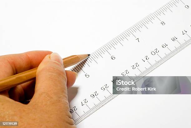 Drawing A Line Stock Photo - Download Image Now - Centimeter, Color Image, Design