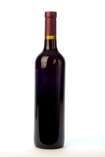 Generic Wine Bottle stock photo