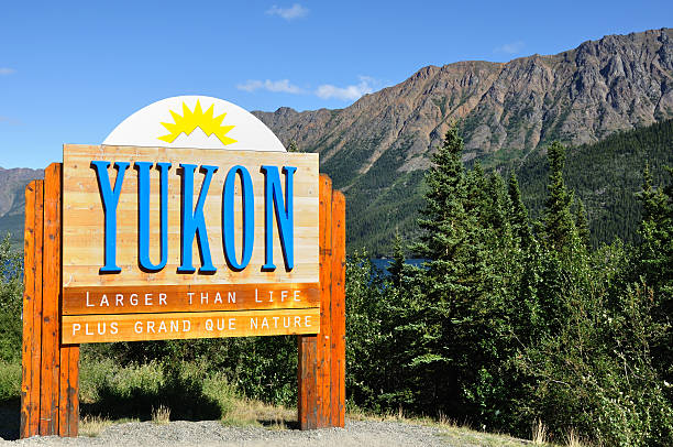 istock Yukon Territory, Canada Welcome Sign 121119386