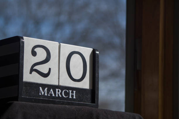 istock First Day of Spring Block Calendar 2020 1211196126