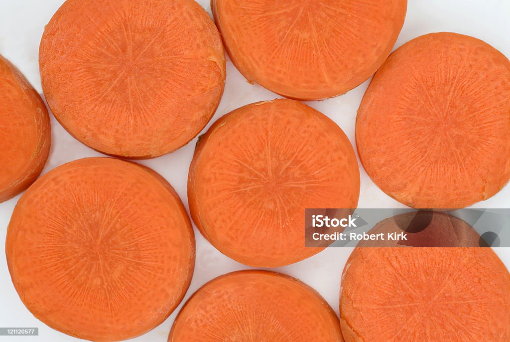 Carrot Scheiben - Lizenzfrei Bildhintergrund Stock-Foto