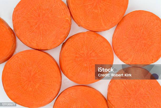 Carrot Scheiben Stockfoto und mehr Bilder von Bildhintergrund - Bildhintergrund, Farbbild, Fotografie