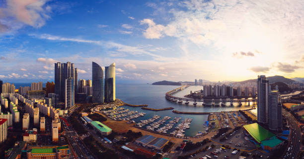 istock Aero-scape to Haeundae from Bexco 1211208840